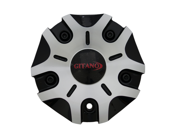 G59 Black Machined Gitano Center Cap - VCTCenterCaps