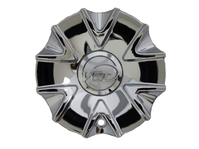 thumbnail image 2 of INOX XON Chrome Wheel Rim Center Cap – Replaces EST-W-N011, F-265 – XONI HYPNOTIC Style 2 of 4