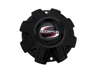 SC10 Discontinued Logo Milled Scorpion Center Cap - VCTCenterCaps