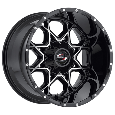 TOPBRIDGE ブラックスティール　うぬぼれ scorpion_sc10_20x12-1509-565-