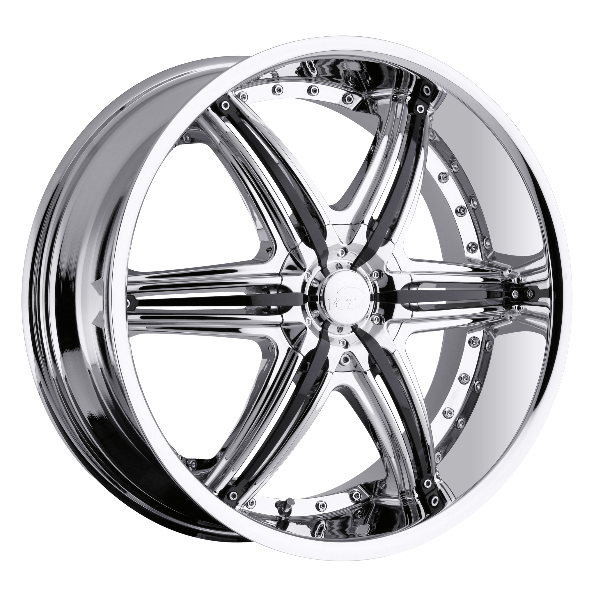Mobster Chrome VCT Center Cap - VCTCenterCaps Mobster Chrome VCT Center Cap - VCTCenterCaps